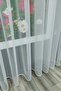 Economical Plain Tulle Curtain - Simple Pattern, Pleated Suitable for Any Room - 6