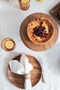 2-Piece Acacia Round Serving Plate - 4