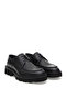 Black Eva Sole 100% Leather Smart Casual Shoes 50295678-Vr046