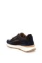 Navy Blue Eva Sole 100% Leather Sneaker Shoes 50295728-Vr033 - 4