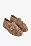 Livia Sigaro Suede Leather Women's Loafer - 5