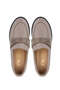 Women's Genuine Leather Mink Floater Loafer Shoes - 6