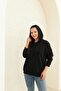 Black Hooded Sweatshirt - 5