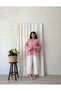 Powder Embroidered Casual Muslin Blouse - 3