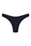 Cotton Front Leg Lace Detailed Brazilian Women's Panties