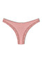 5-Piece Cotton Front Leg Lace Detailed Brazilian Women's Panties - 8