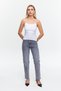 White Long Crop - Basic String Strap - 2