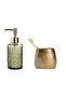 LIQUID SOAPHOLD AND TOOTHBRUSH SET OF 2, Mosaic - 4