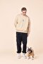 Dog Outfit, Single Item for Owners, Loose Fit, Pou Series Balloon Sweatshirt - 7