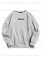 Brooklyn Printed Unisex 3-Piece Black Grey Navy Blue Crew Neck Oversize Sweatshirt - 4