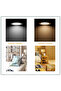 مصباح LED سبوت أبيض بارد 10 وات مع مستشعر حركة PIR 5 وات 10 وات 15 وات 20 وات للمنزل الذكي مزود بمصباح LED سبوت Ac85-26 - 4