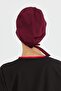 Lycra Doctor Nurse Surgical Cap Chef's Cap Work Bandana, Burgundy - 5