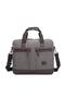 Canvas Fabric Unisex Briefcase and Messenger Bag 1318