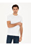 White Slim Fit Crew Neck T-Shirt 50284773-Vr013 - 3