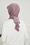 شال قطني ممشط مع غطاء للعينين، SS-1، أرجواني - 6