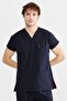 Ultralycra Basic - Lycra Doctor Nurse Uniform Set Scrubs Uniform Surgical Suit (Unisex), Laciv - 6