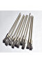 10Pc Stainless Steel Wire End Brush Pen Shape Bristle Scratch Extension Rod 1/8" Shank For Power ... - 8