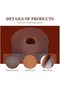 6.6FT 1 Inch Wide Double Sided Smooth Leather Strip Single Side Leather Strip for DIY Craft Projects - 4