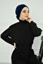 Combed Cotton Bone,B-74,Navy Blue - 6