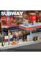 1/64 Metro Station Subway Station Building Model Simulated Tunnel Entrance Figure Display Street ...