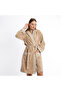 Bamboo Luxury Women's Antibacterial Hooded Bathrobe - 4