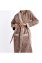 Bamboo Luxury Women's Antibacterial Hooded Bathrobe - 5