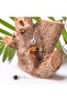 Faceted Tiger Eye Stone Pendulum