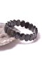 Obsidian Stone Bracelet - Faceted