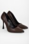 Women's Mags Brown Skin Stiletto