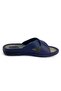 9877 23Yt Anatomical Men's Slippers Navy Blue - 3
