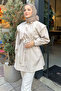 Beige Lixa Trench Coat - Buttoned and Lined - 7