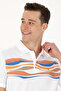 Men's Orange Polo Neck T-Shirt 50263514-Vr051 - 2