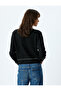V-Neck Buttoned Pocket Color Contrast Detailed Knitwear Cardigan - 4