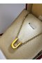 Women's Steel Necklace - Letter U Three-Dimensional Pendant, for Lover, Wife, Mother, Necklace - 6