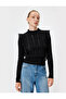 Black Women's Sweater 5Wak90221Ht - 3
