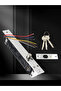 12VDC Electric Lock Alloy Magnetic Deadbolt Time Delay Fail Secure Mortise Drop Bolt Lock Electro... - 8