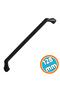 Furniture Drawer Kitchen Cabinet Wardrobe Door Handles Handle Handle Metal 128 mm Black Handle