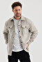Men's Double Pocket Covered Stamp Jacket Shirt - 3