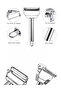 Large Size Turbo Peeler - a Quality Steel, Practical Peeler for Julienne Fruit and Vegetable Potatoes