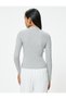 Basic Knitwear Sweater Lightweight Stand Collar Ribbed - 4