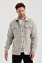 Men's Double Pocket Covered Stamp Jacket Shirt