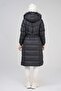 Women's Maxi Length Furry Maxi Length Coat - 5