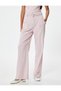 X Tuba Unusal - Palazzo Pants with Belt, Pocket and Pleat Detail - 3