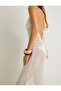 X Şahika Ercümen - Crochet Beach Dress with Halter Neckline and Tassels - 5