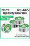 0.4mm RELIFE RL-445 0.3/0.4/0.5/0.6mm High Purity Rosin Core Solder Wire for Mobile Phone Electronic