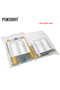 600pcs/set 30 kinds 1/4w resistor 1% metal film resistor pack assorted kit 1k 10k 100k 220ohm 1... - 3