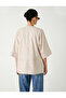 Kimono Short Flared Sleeve Cotton with Pockets - 4