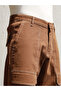 Straight Fit Front Flap Pocket Detail Pants - 3
