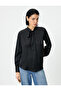 Satin Blouse with Tie Detail and Long Sleeves - 3