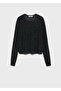 Round Neck Glitter Sweater - 3